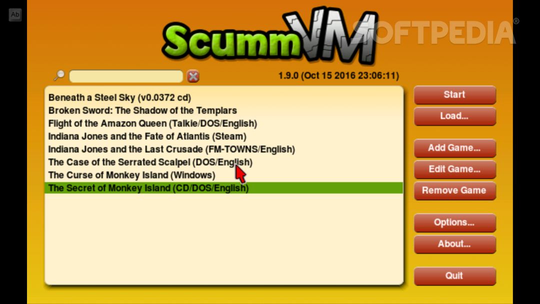 ScummVM screenshot #0