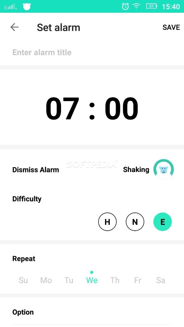 Shake-it Alarm screenshot #1