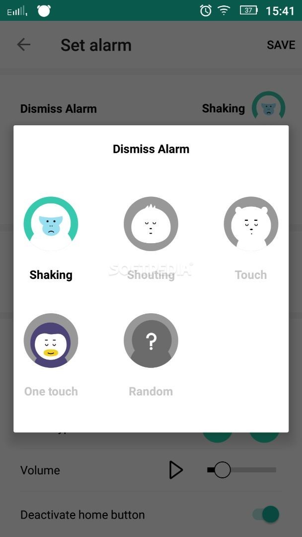 Shake-it Alarm screenshot #3