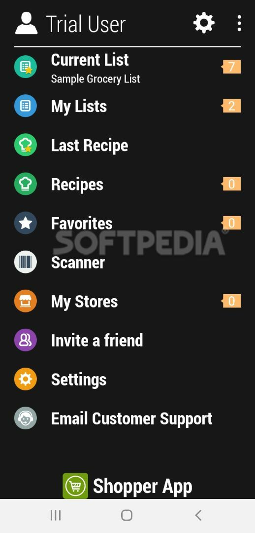 Shopper: Grocery Shopping List screenshot #0
