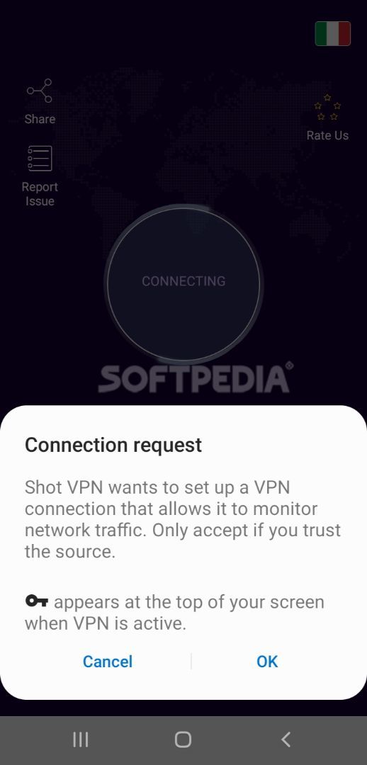 Shot VPN - Free VPN Proxy screenshot #2