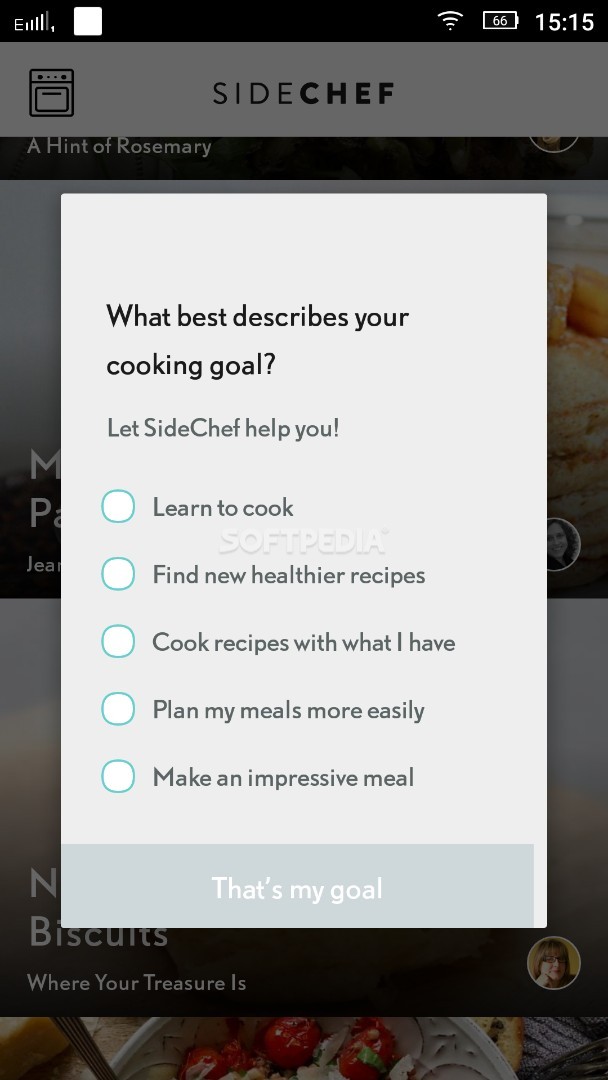 SideChef: Recipes, Meal Plans, Grocery Lists screenshot #1