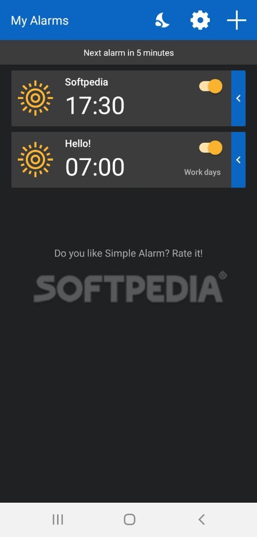 Simple Alarm Clock Free screenshot #3