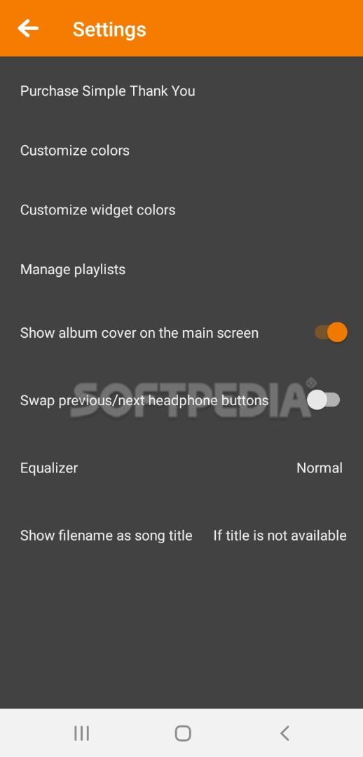 Simple Music Player - Play audio files easily screenshot #5