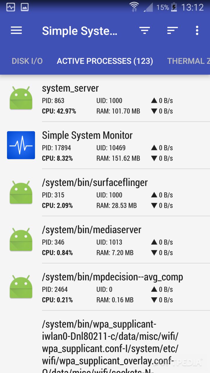 Simple System Monitor screenshot #5