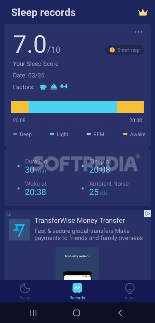 Sleep Monitor: Sleep Cycle Track, Analysis, Music screenshot #2