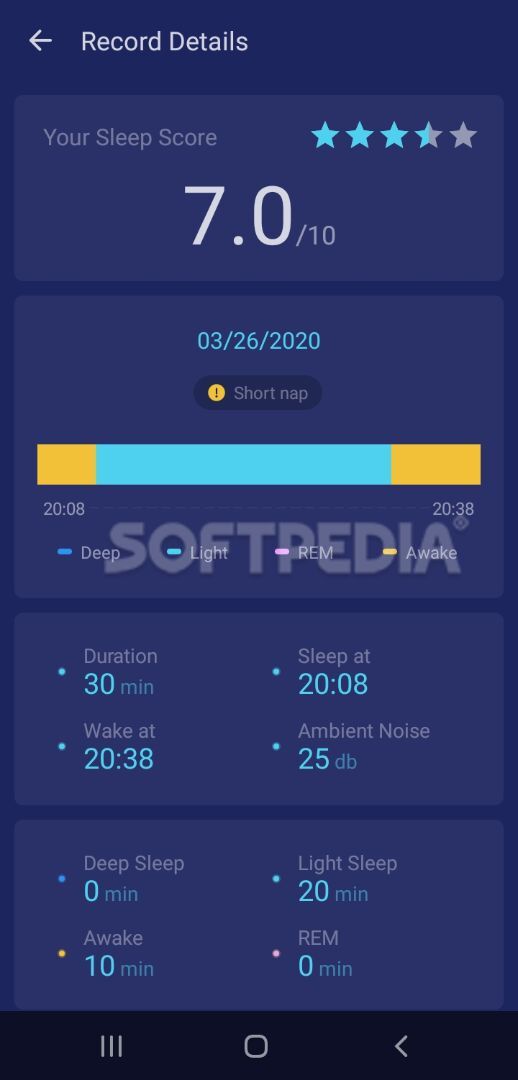 Sleep Monitor: Sleep Cycle Track, Analysis, Music screenshot #3