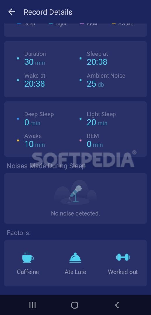 Sleep Monitor: Sleep Cycle Track, Analysis, Music screenshot #4