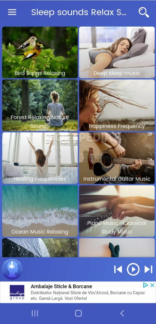 Sleep sounds - Relax, Yoga, Sleep, Meditation screenshot #0