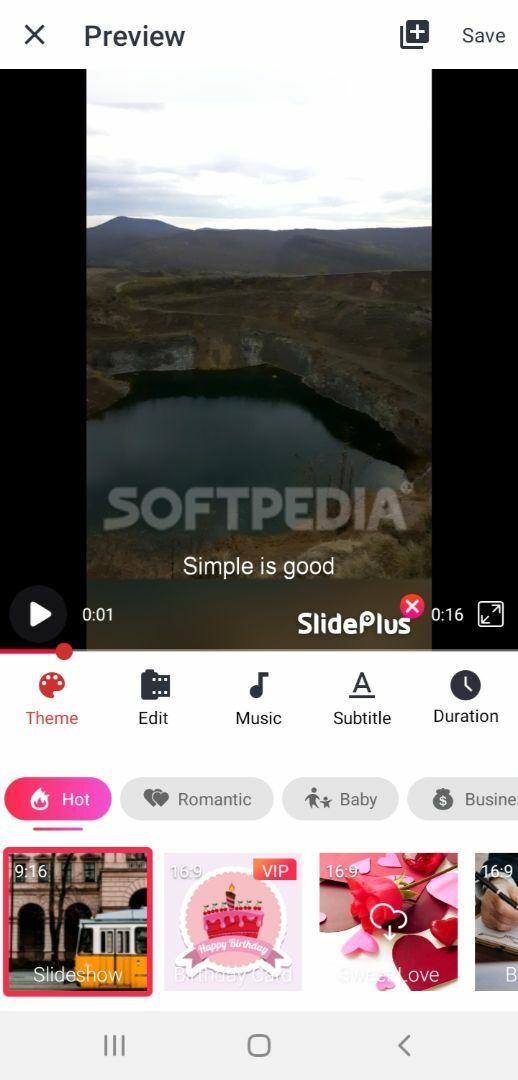 SlidePlus: Free Photo Slideshow Maker screenshot #1