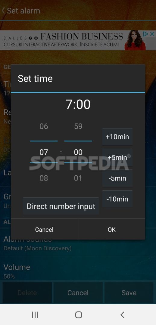 Smart Alarm Free (Alarm Clock) screenshot #1