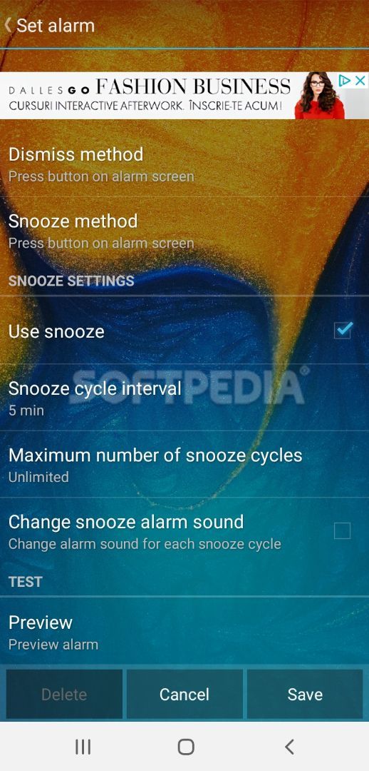 Smart Alarm Free (Alarm Clock) screenshot #4