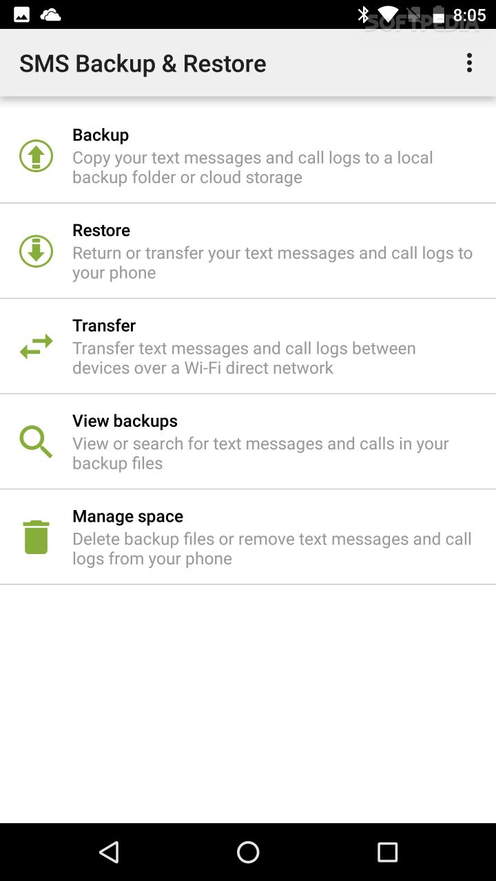SMS Backup & Restore screenshot #0