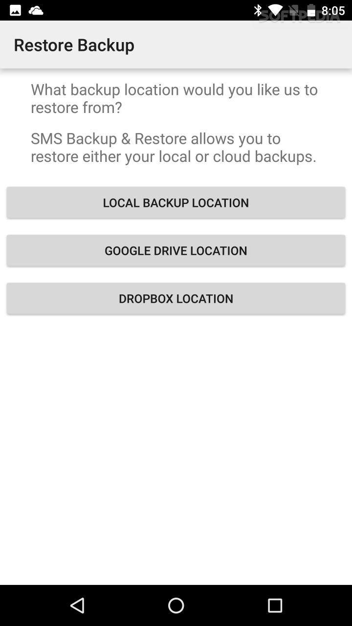SMS Backup & Restore screenshot #4