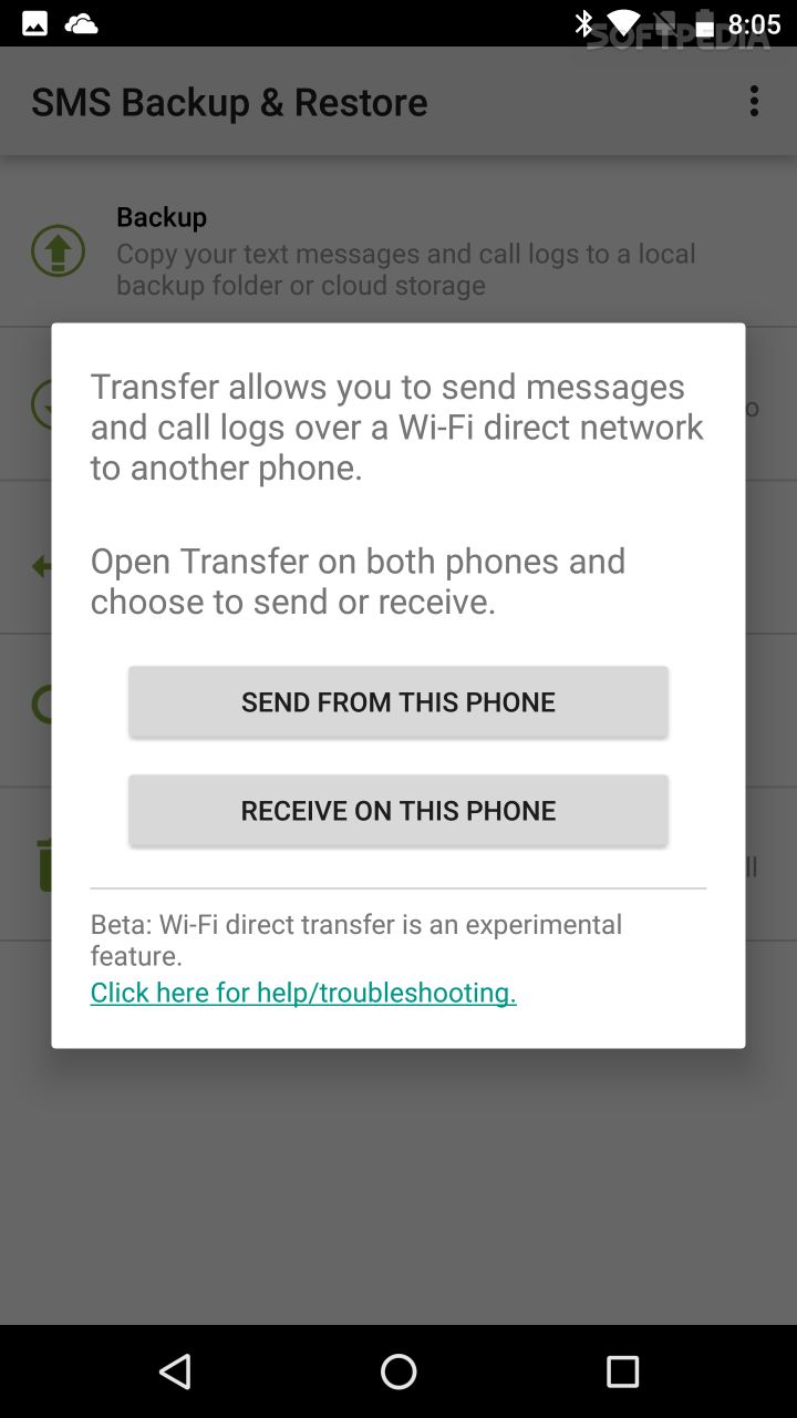 SMS Backup & Restore screenshot #5