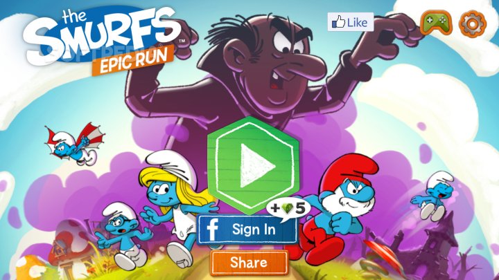 Smurfs Epic Run screenshot #0