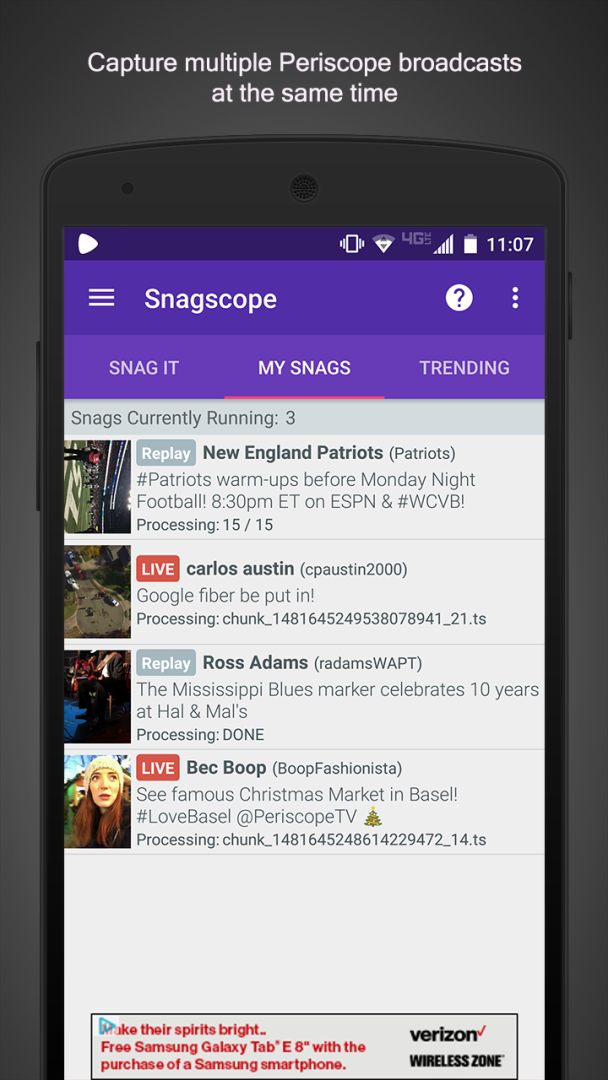 Snagscope screenshot #0