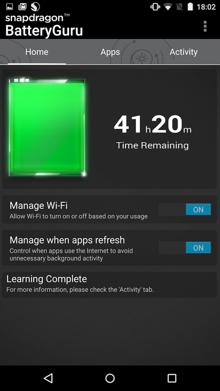 Snapdragon BatteryGuru screenshot #0