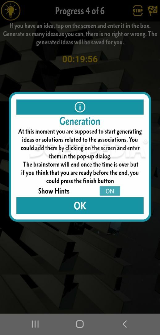 Solo Brainstorming App Brain Storming Ideas Tool screenshot #5