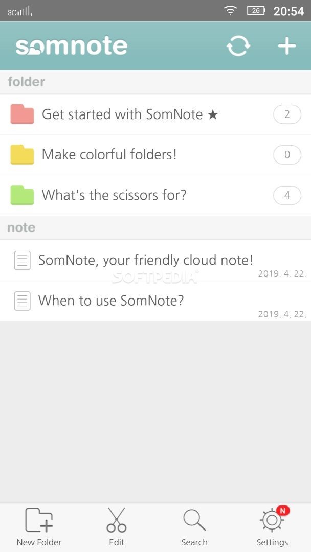 SomNote - Beautiful note app screenshot #0