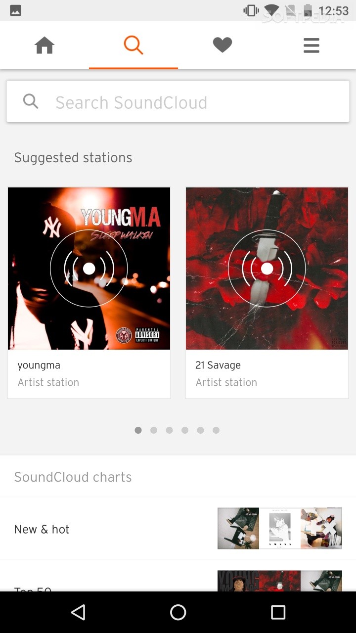 SoundCloud screenshot #1