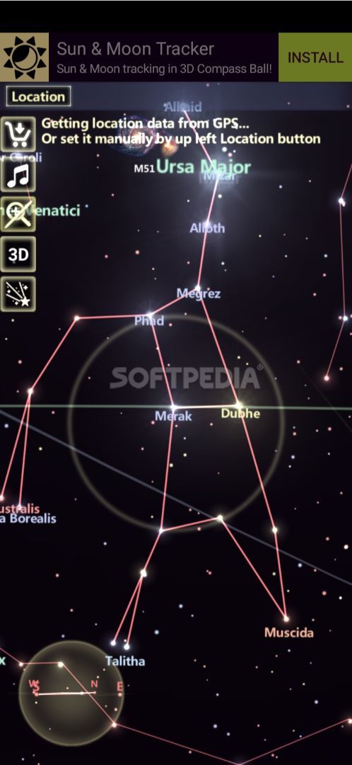 Star Tracker - Mobile Sky Map & Stargazing guide screenshot #0