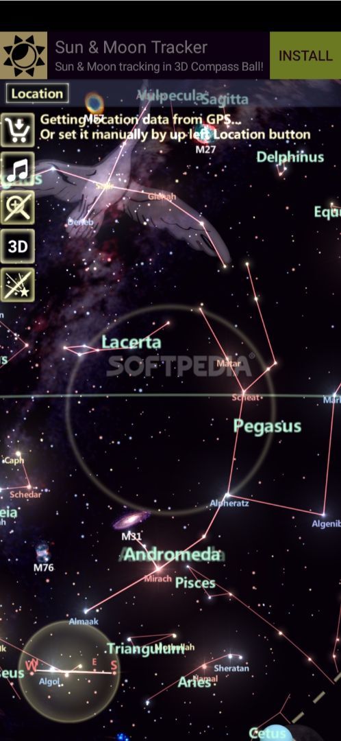 Star Tracker - Mobile Sky Map & Stargazing guide screenshot #3