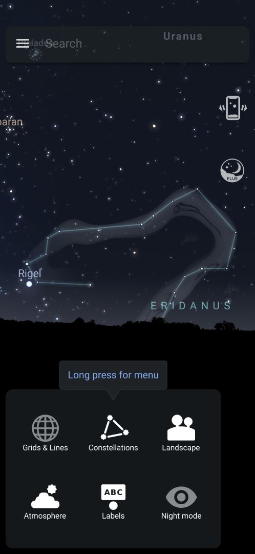 Stellarium Mobile Free - Star Map screenshot #1