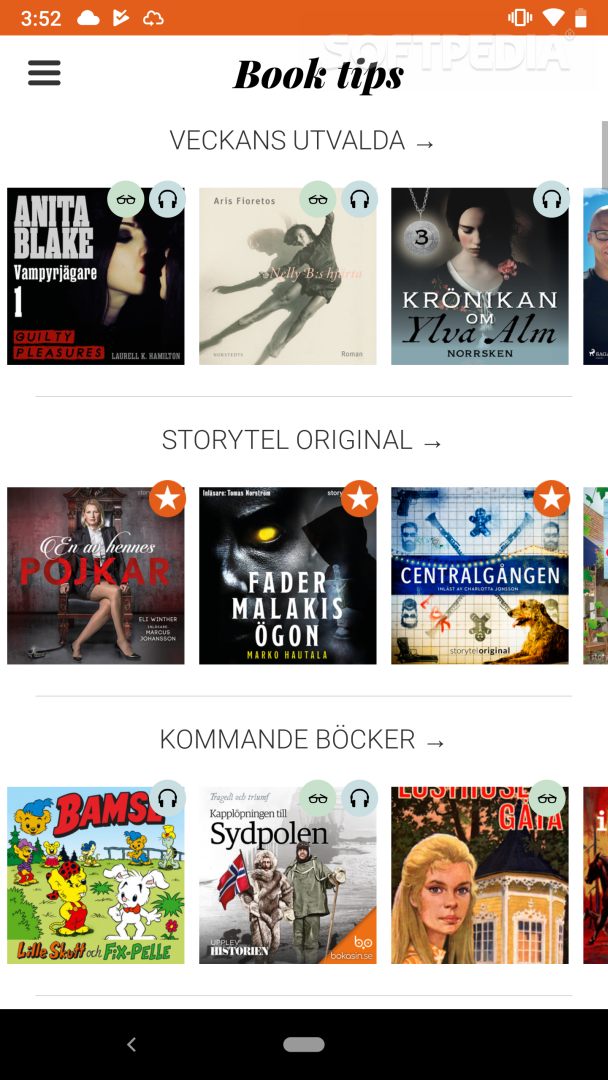 Storytel: Audiobooks and E-books screenshot #4
