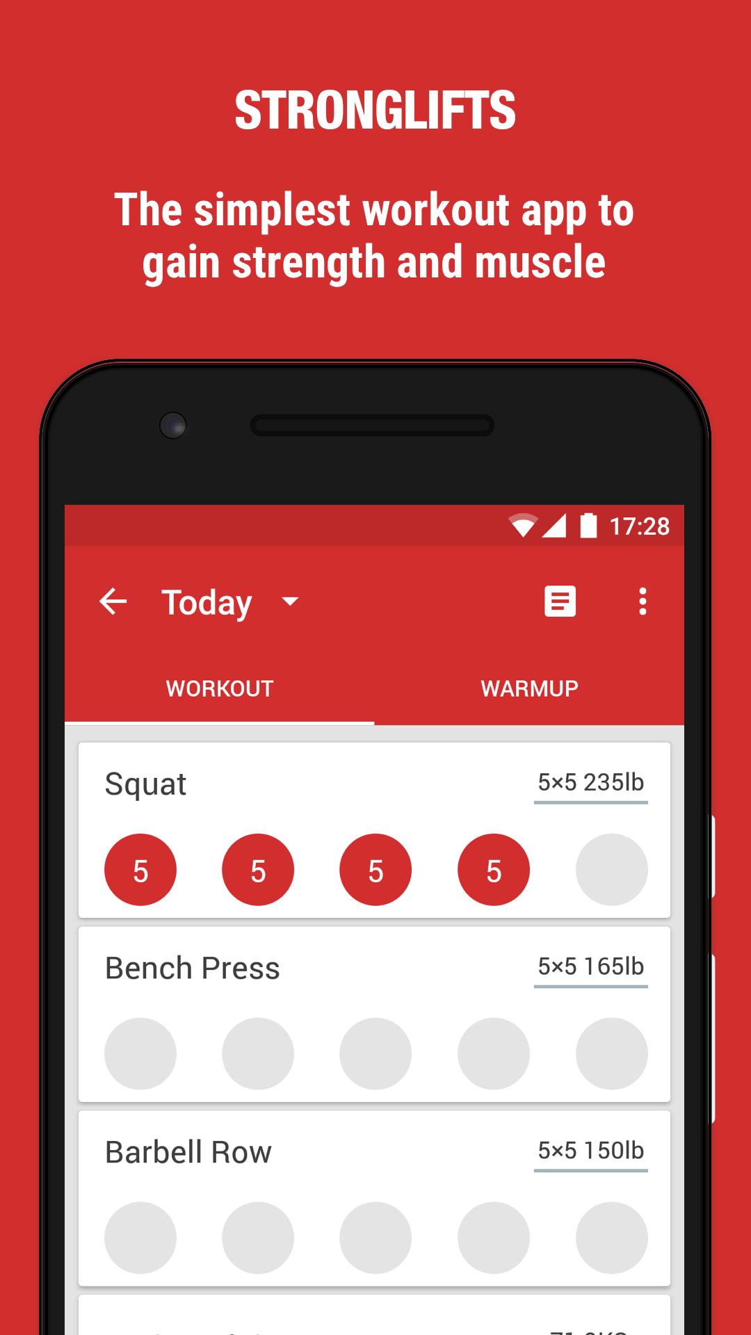 stronglifts 5x5 workout apk download
