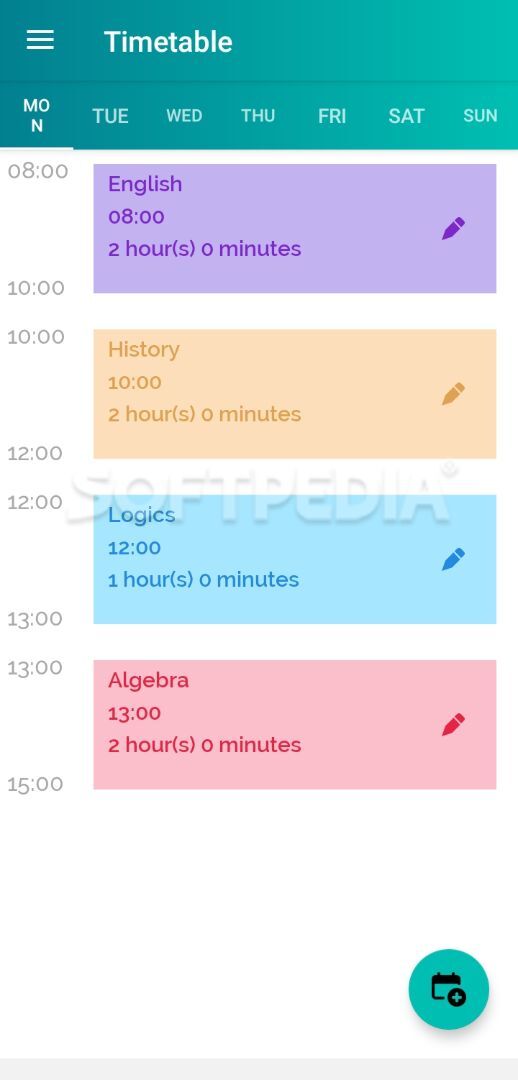 Study Time Planner screenshot #4