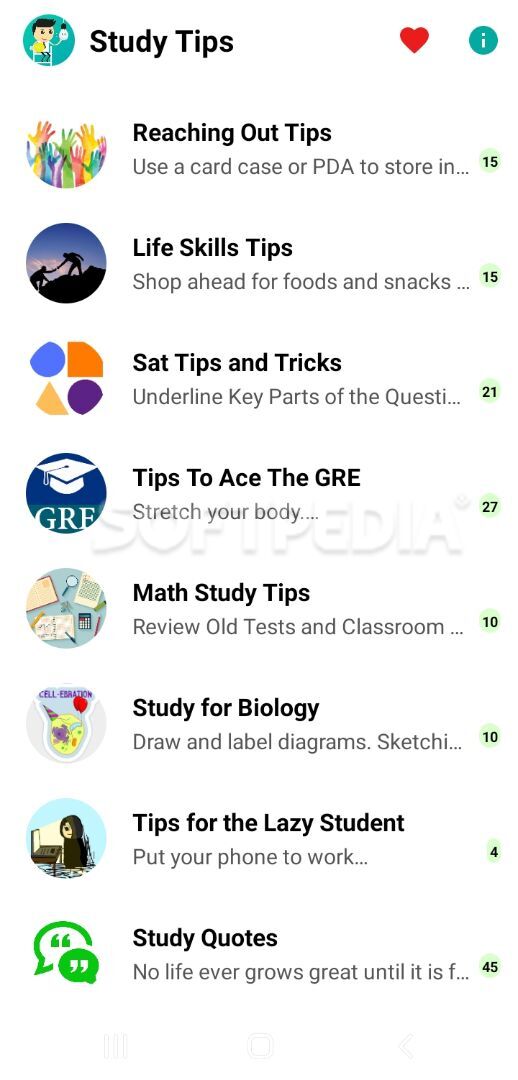 Study Tips screenshot #1