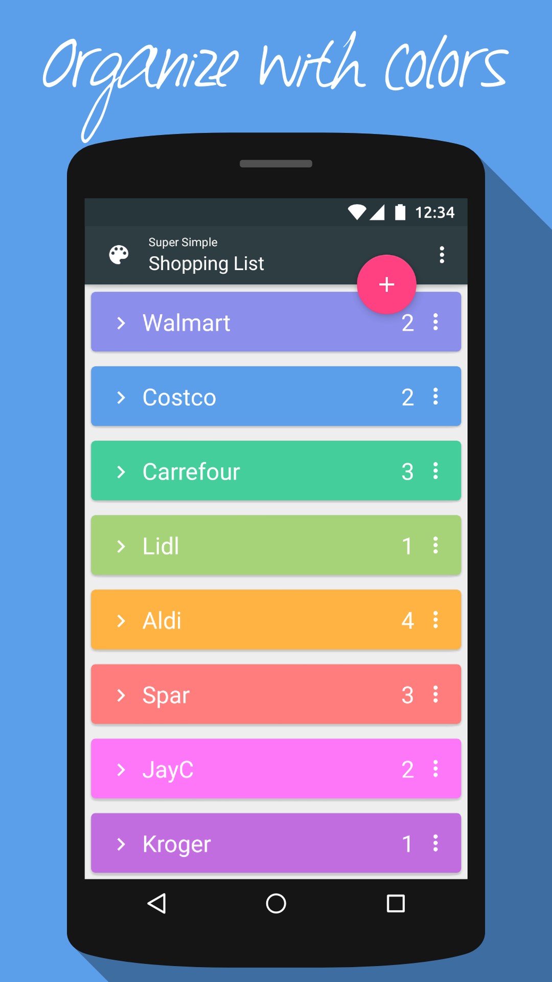 Super Simple Shopping List screenshot #0