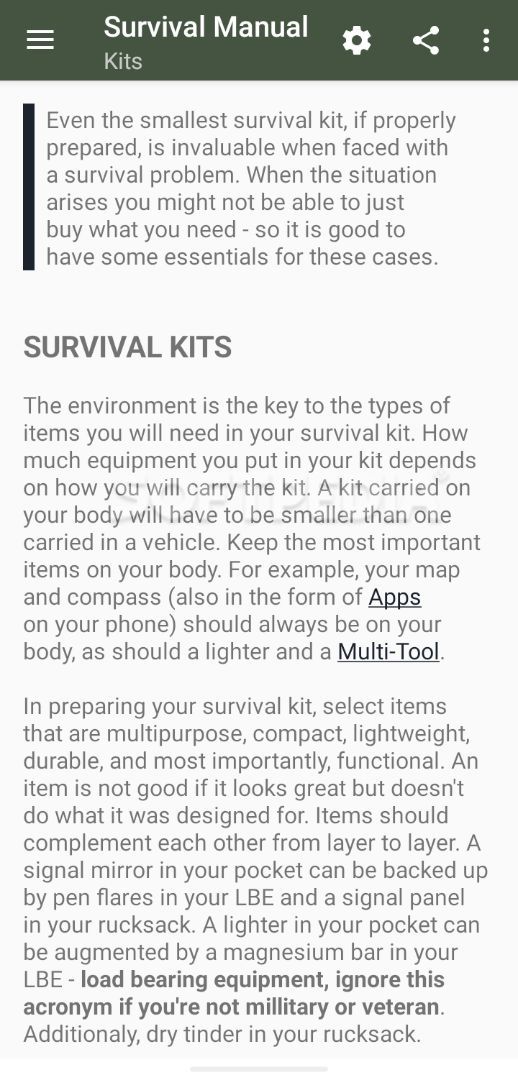 Offline Survival Manual screenshot #5