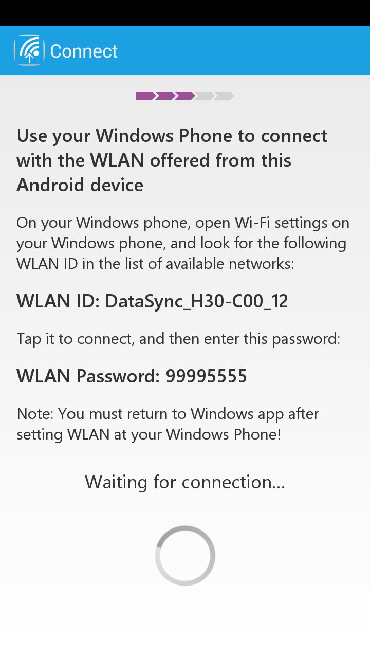 Switch to Windows Phone screenshot #2