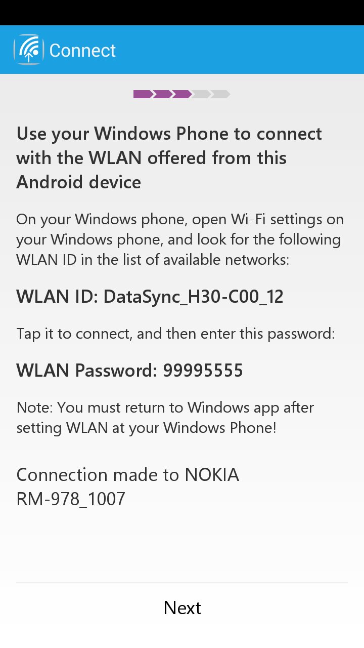 Switch to Windows Phone screenshot #3