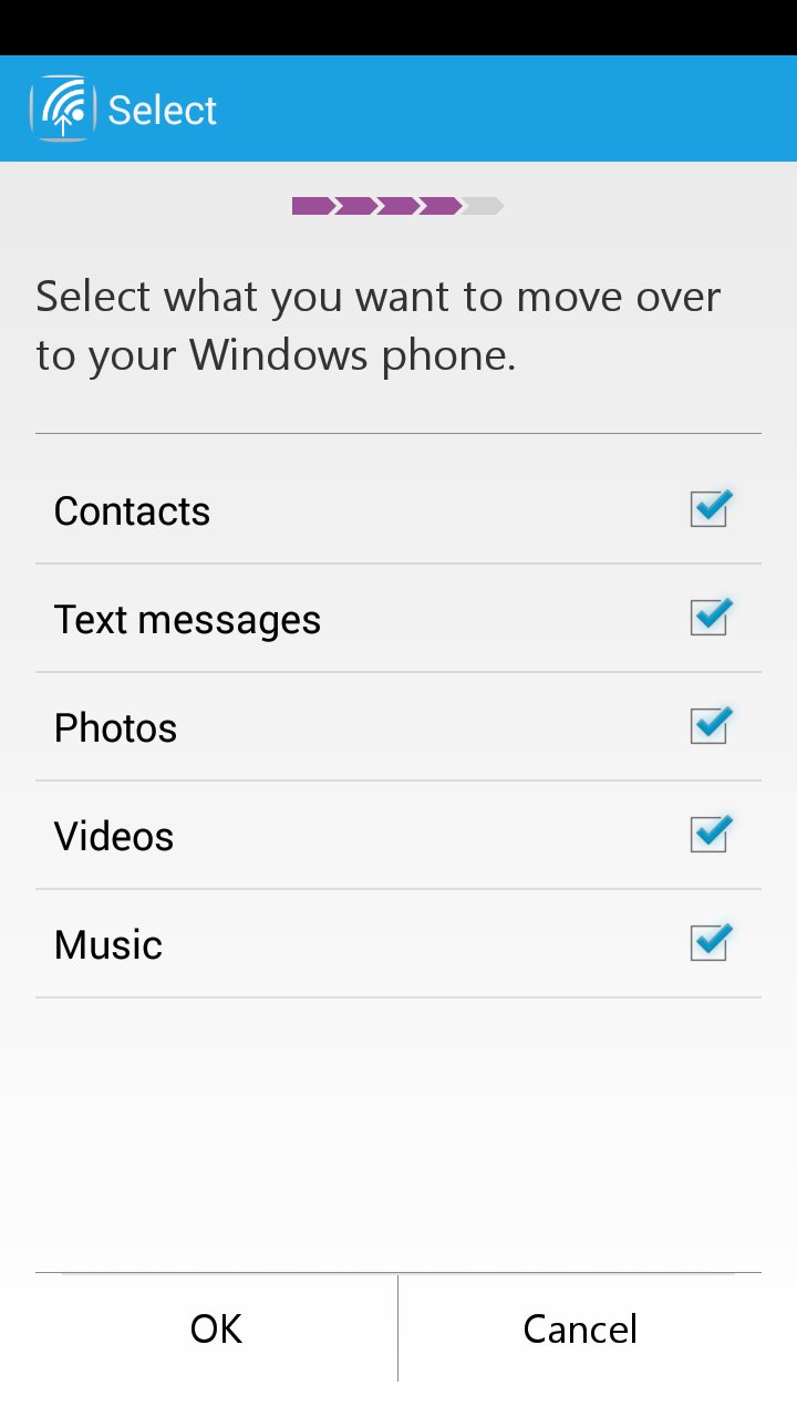 Switch to Windows Phone screenshot #4