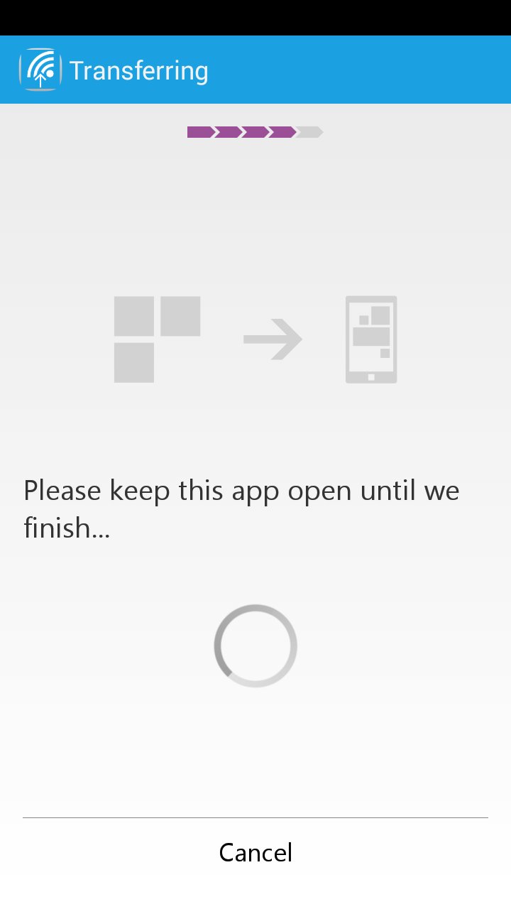 Switch to Windows Phone screenshot #5