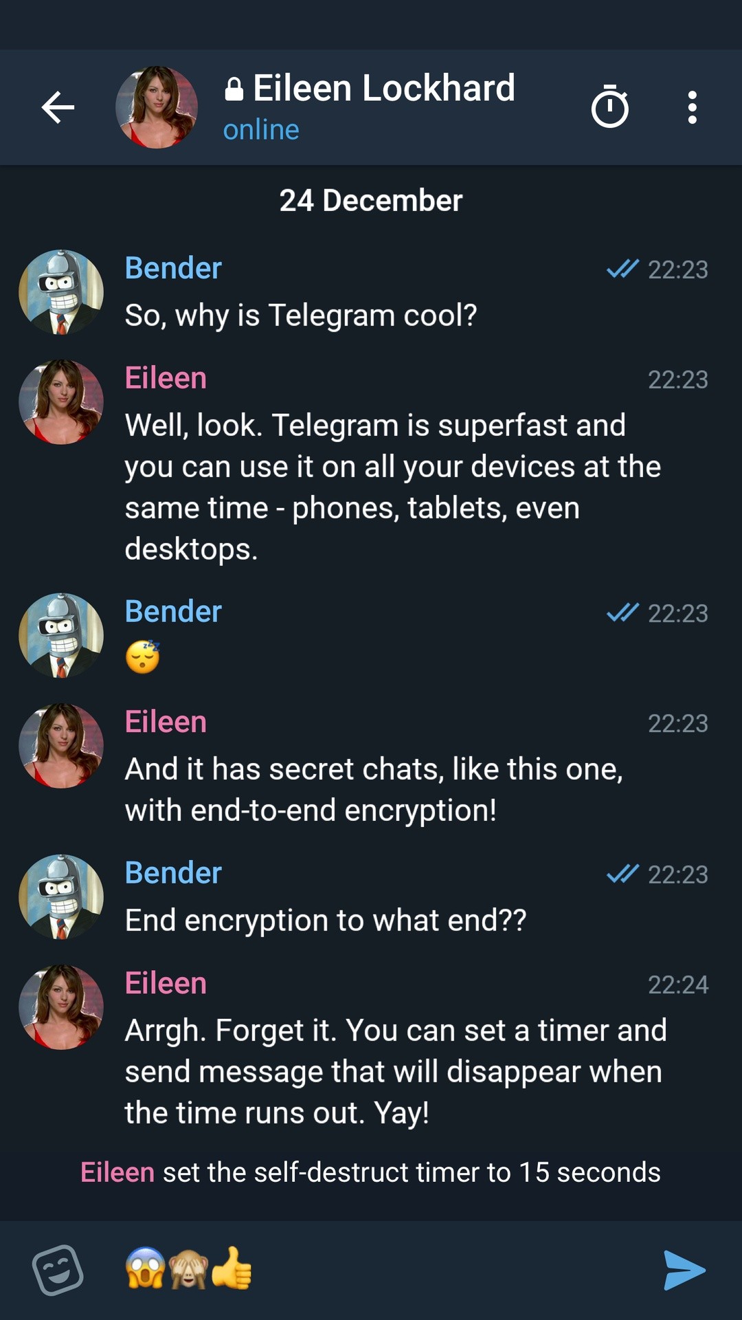 Telegram X screenshot #2