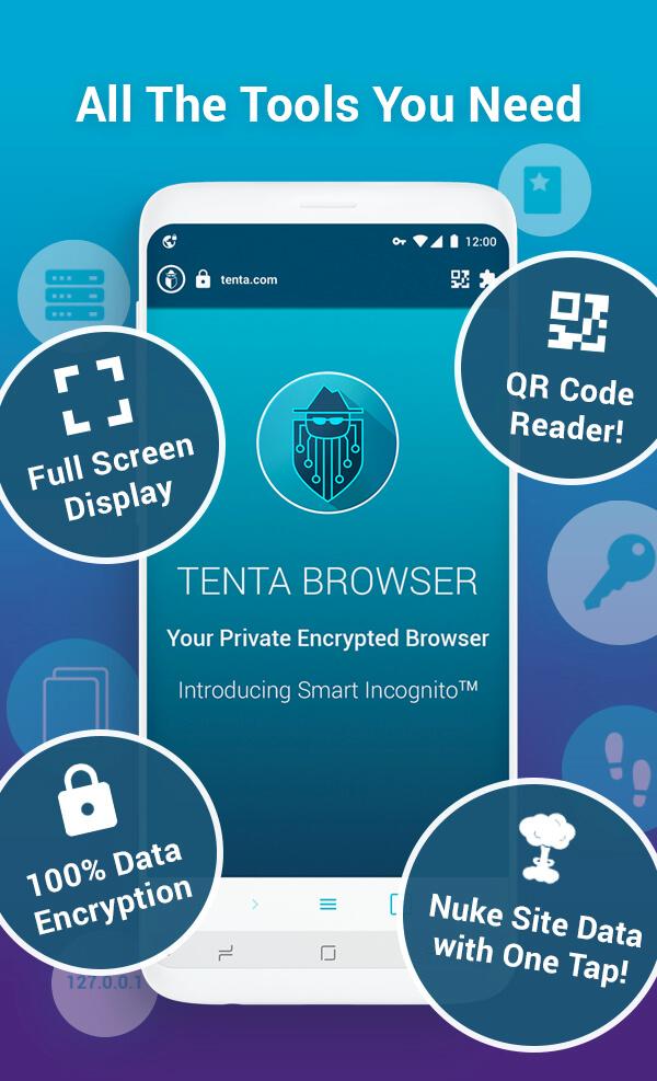 Tenta Private VPN Browser screenshot #3