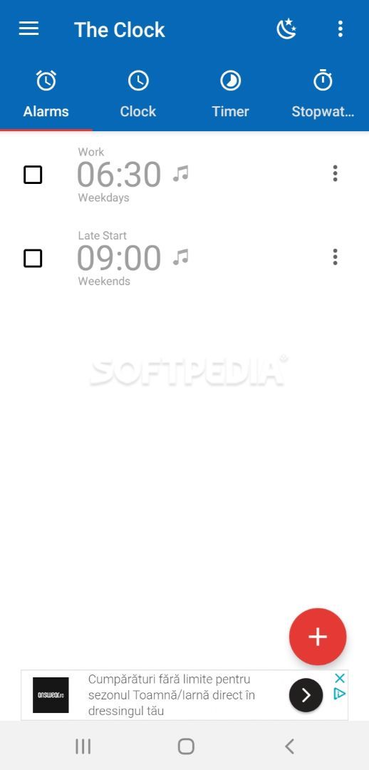 The Clock: Alarm Clock, Timer & Stopwatch screenshot #0