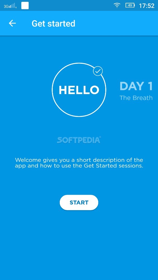 The Mindfulness App: relax, calm, focus and sleep screenshot #1
