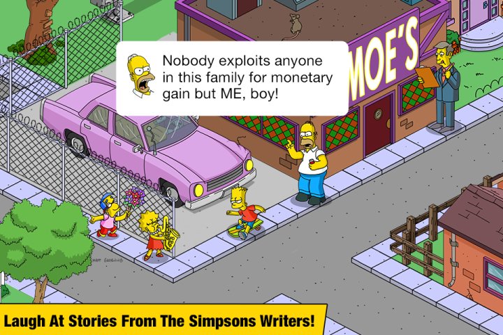 The Simpsons: Tapped Out screenshot #3