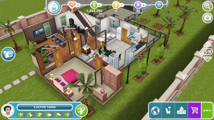 The Sims FreePlay (Rest of World) screenshot #5