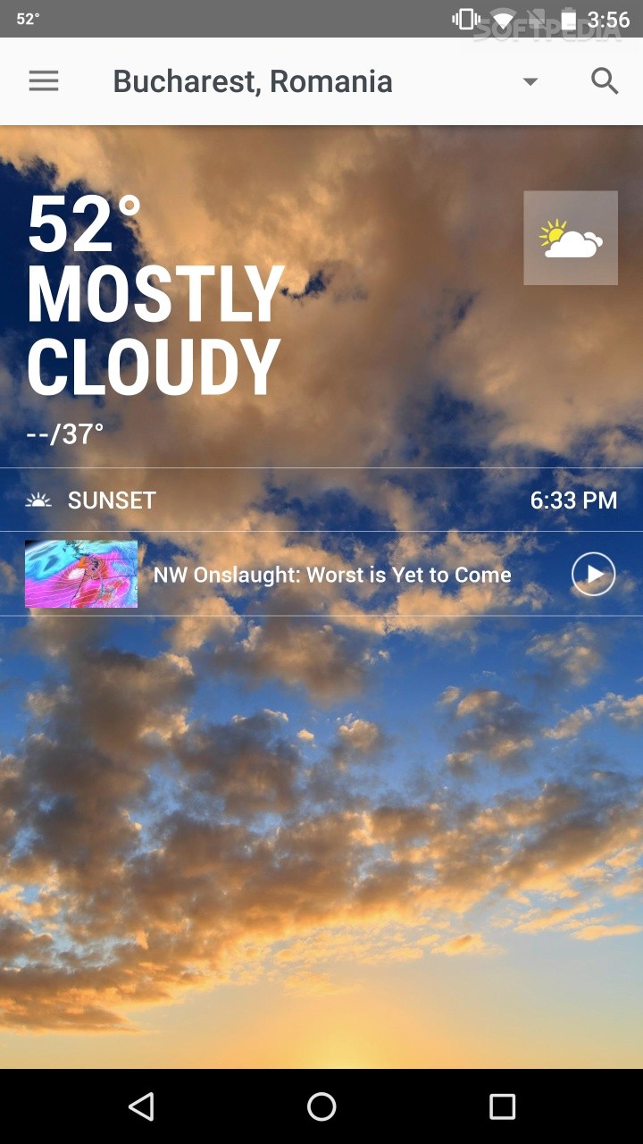 Weather radar and live maps screenshot #0
