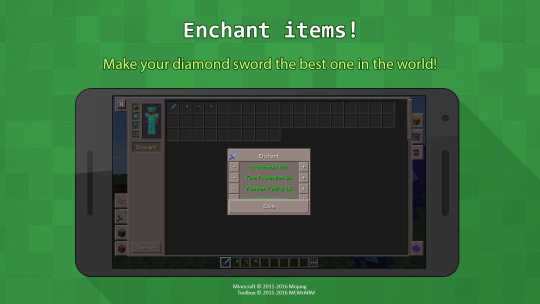 Toolbox for Minecraft: PE screenshot #4