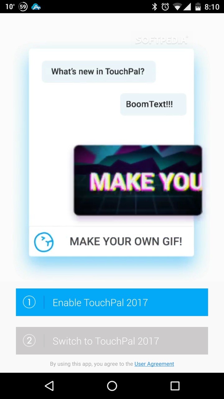 TouchPal Emoji Keyboard screenshot #0