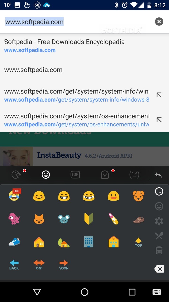TouchPal Emoji Keyboard screenshot #3