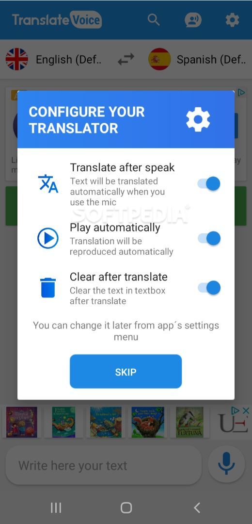 Translate voice - Translator screenshot #0