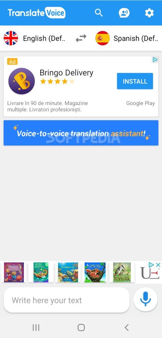 Translate voice - Translator screenshot #1